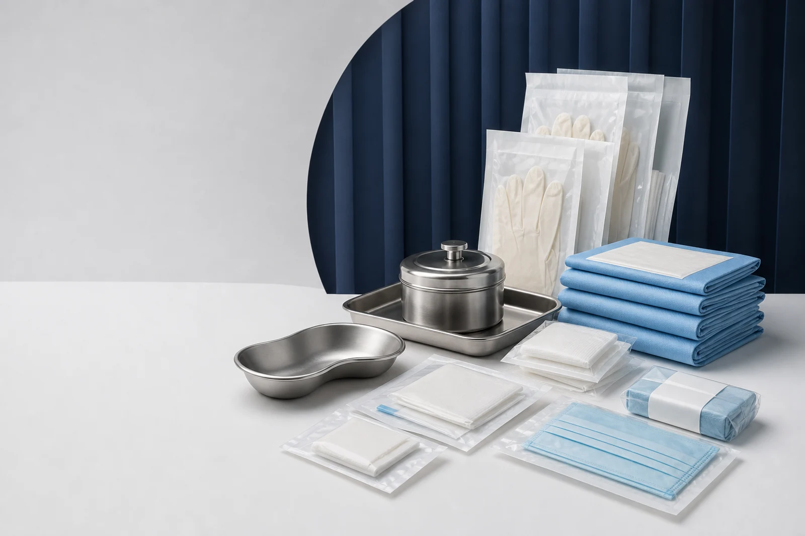 Sterile professional medical supplies available from AZ SurgiMed